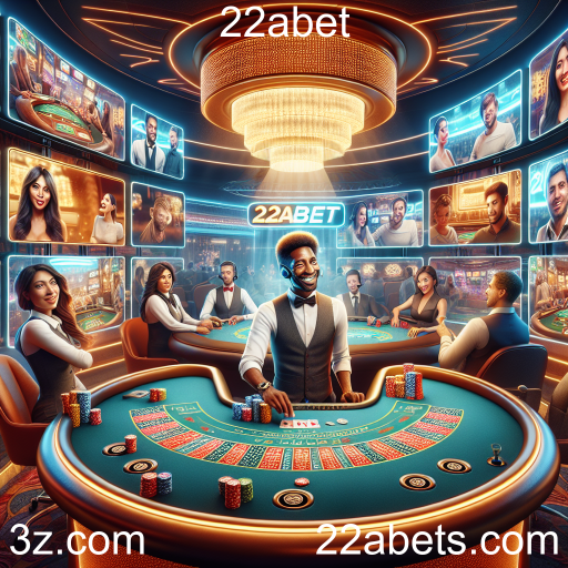A Experiência Imersiva do Cassino ao Vivo no 22abet